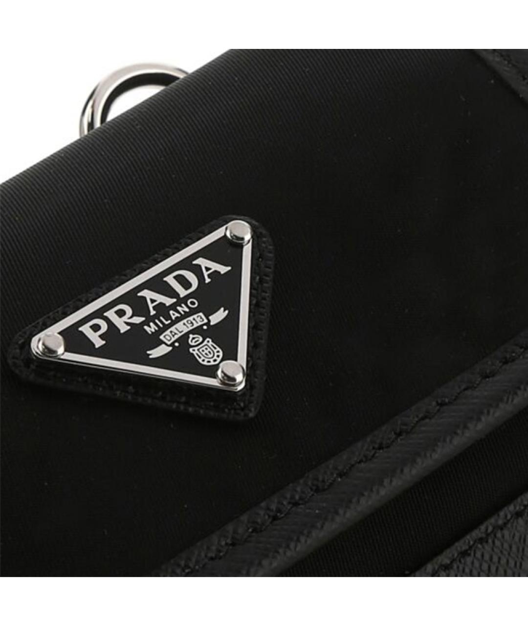PRADA Черная сумка на плечо, фото 7