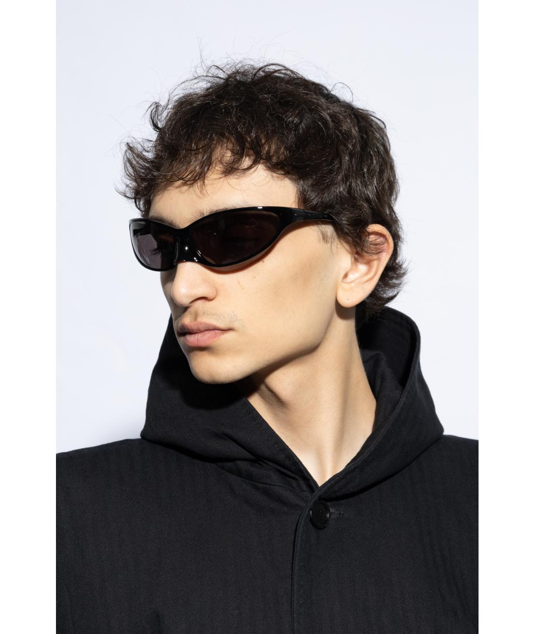 BALENCIAGA Черные солнцезащитные очки, фото 4