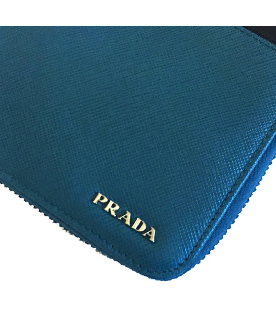 PRADA Синяя папка для документов, фото 5