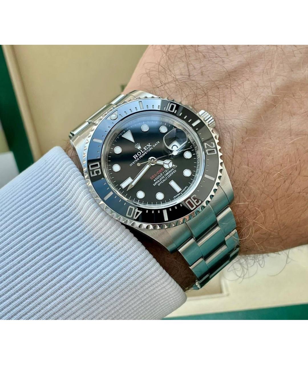 ROLEX Черные часы, фото 8