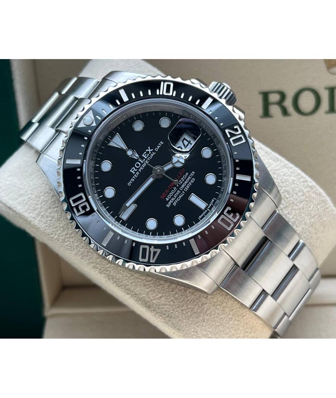 ROLEX Черные часы, фото 3