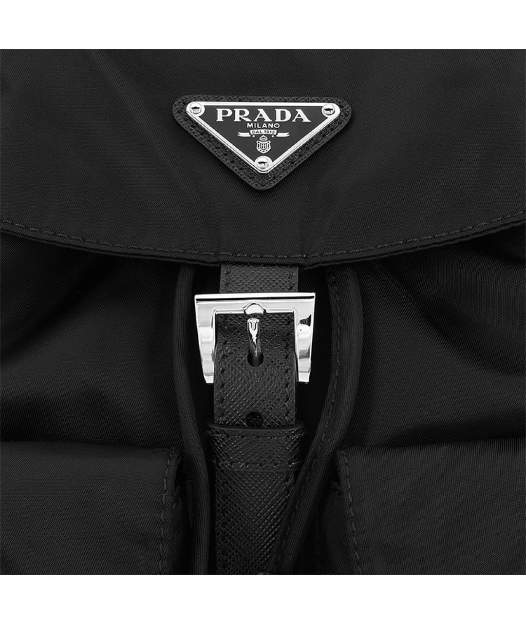 PRADA Черный рюкзак, фото 5