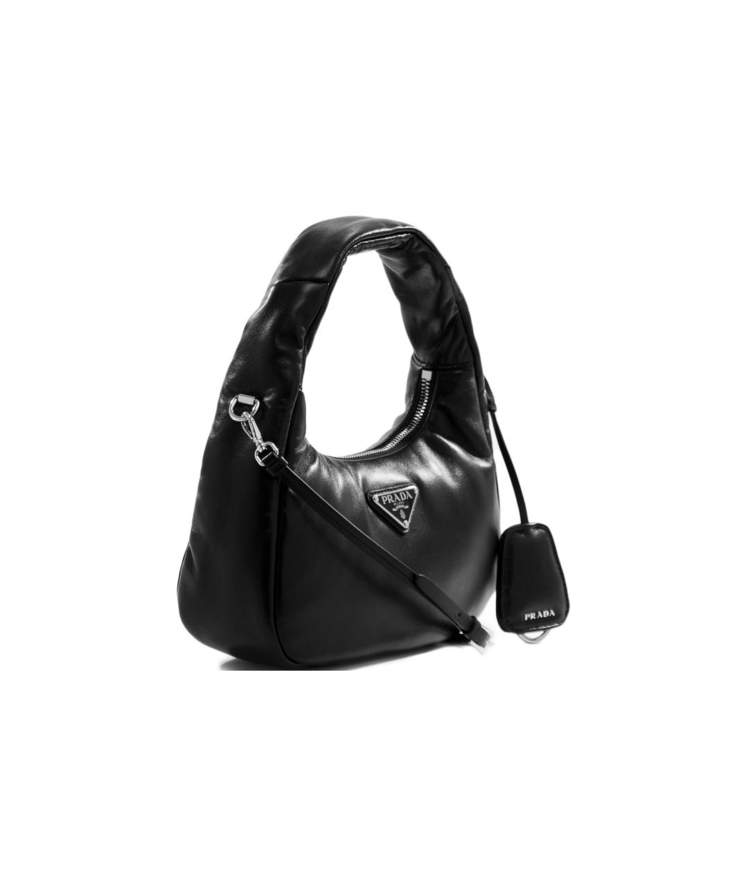 PRADA Черная сумка с короткими ручками, фото 2
