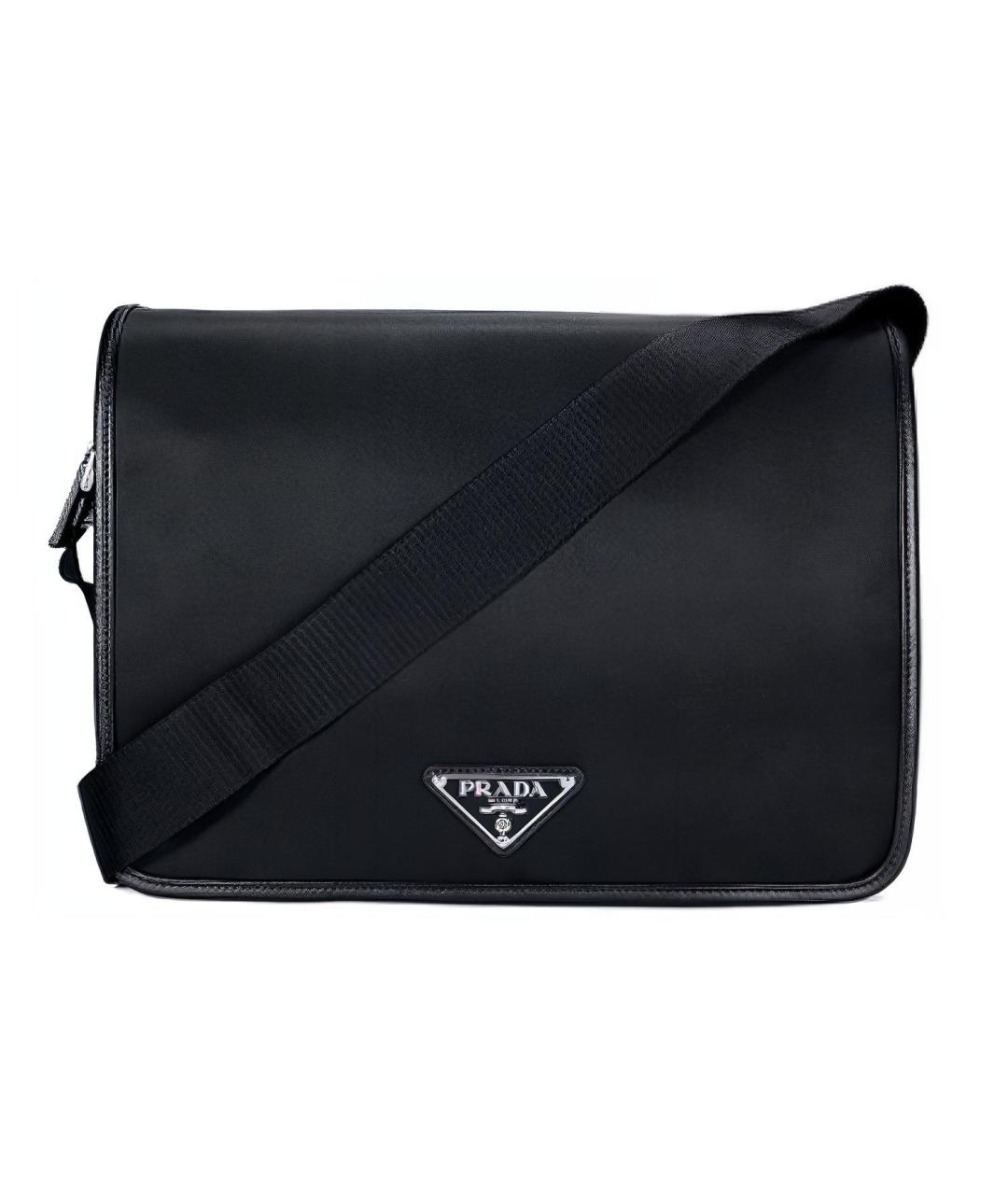 PRADA Черная сумка на плечо, фото 1