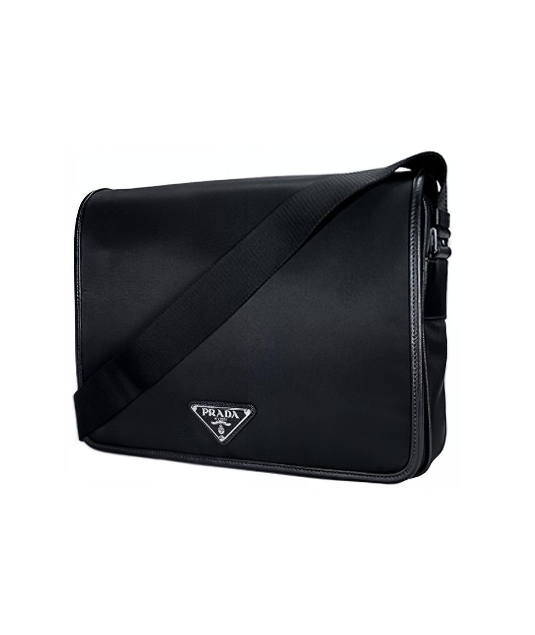 PRADA Черная сумка на плечо, фото 3