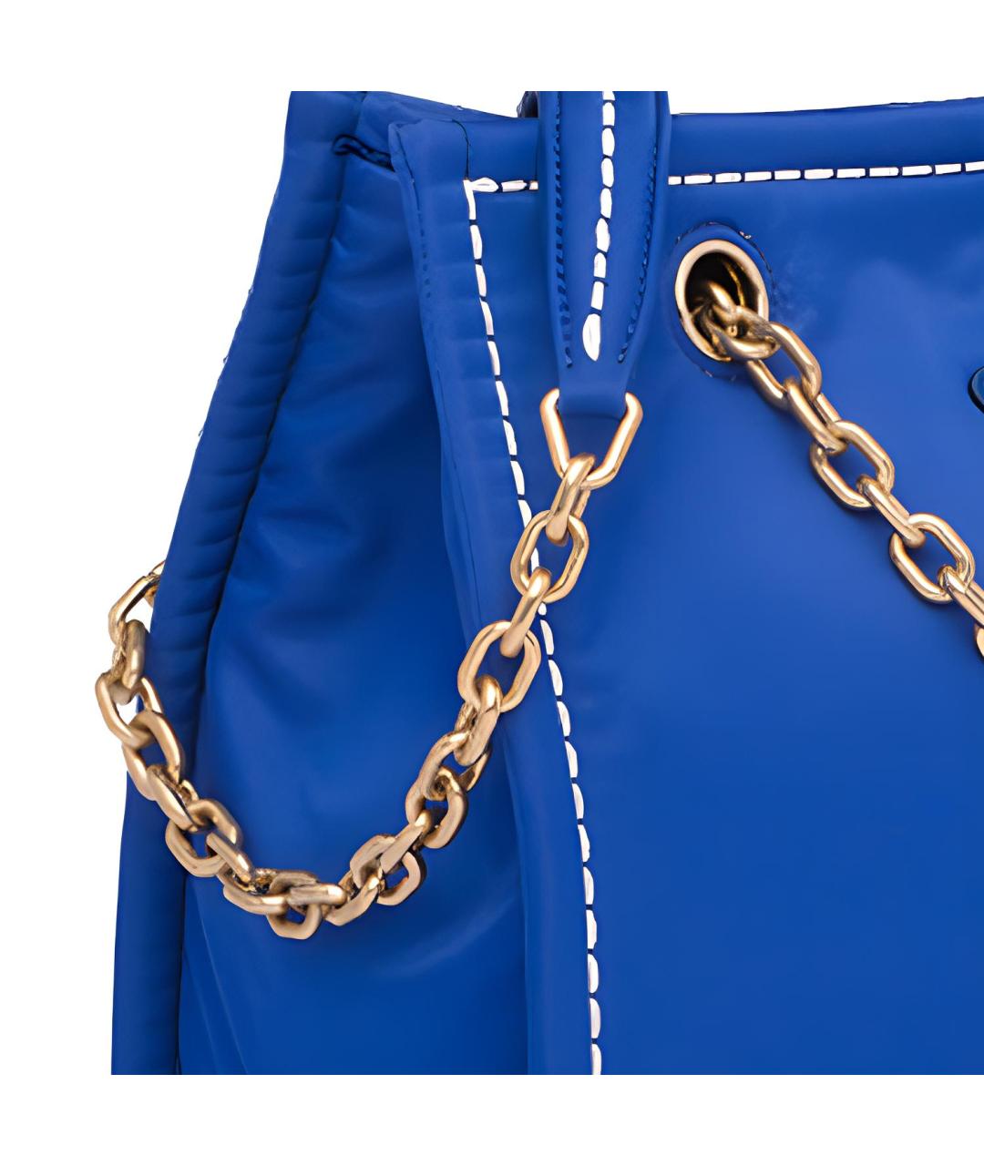 PRADA Синяя сумка через плечо, фото 4