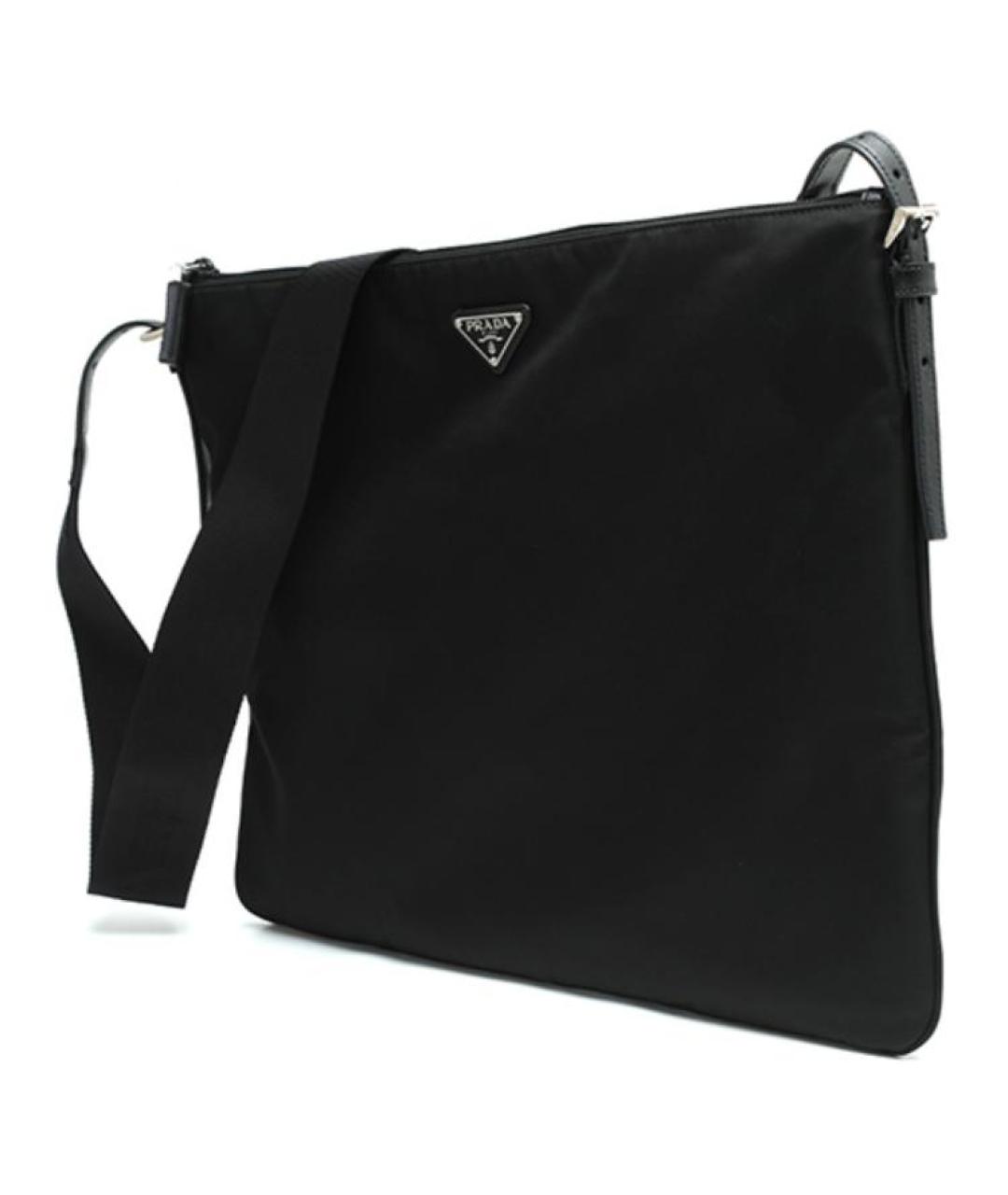 PRADA Черная сумка на плечо, фото 4