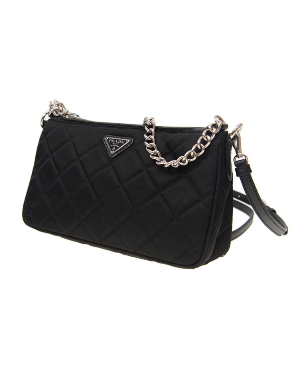 PRADA Черная сумка через плечо, фото 2