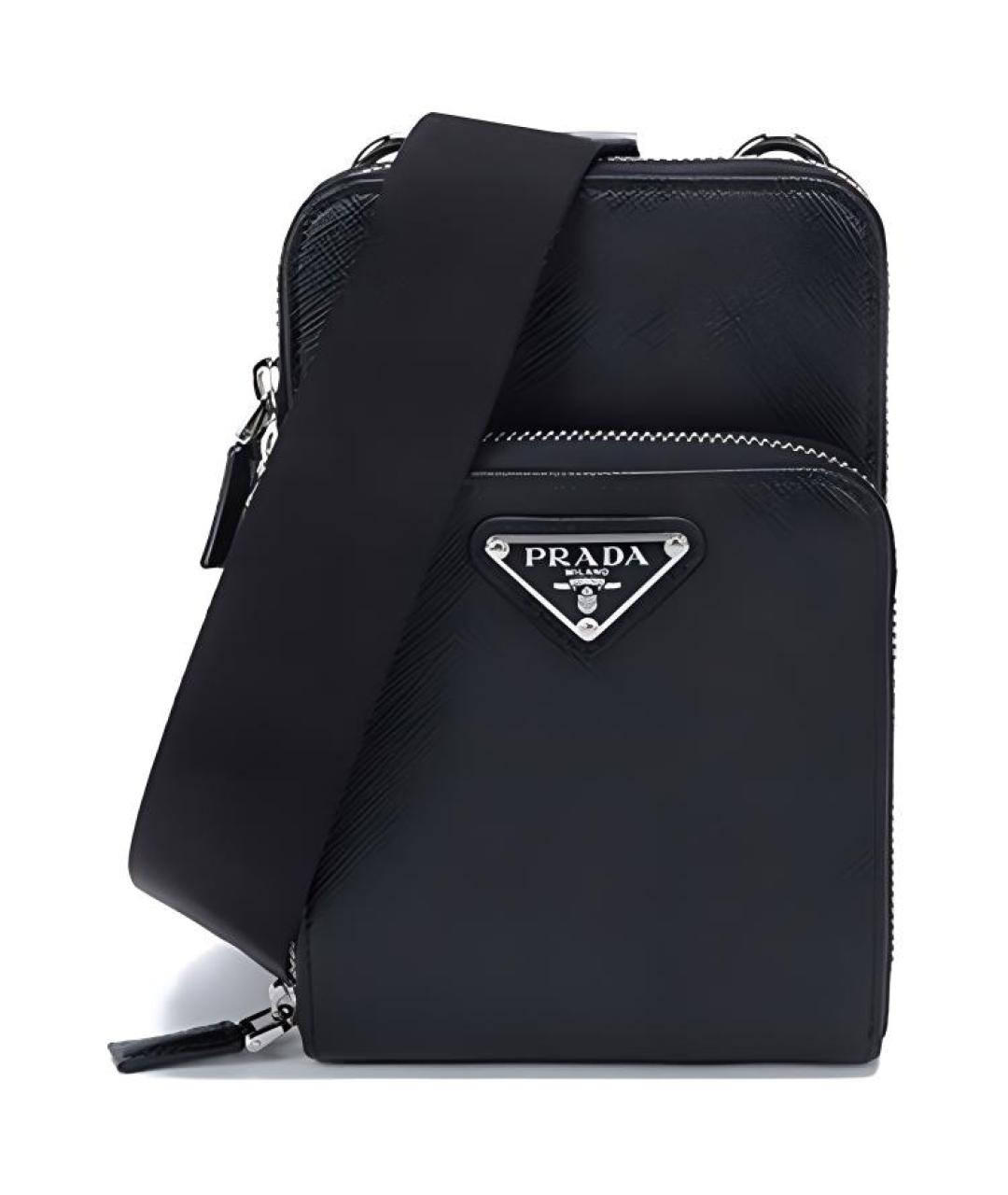 PRADA Черная сумка на плечо, фото 8