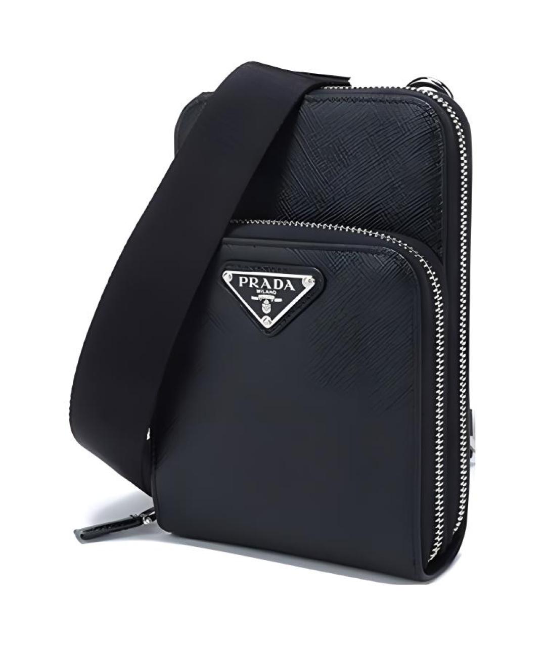 PRADA Черная сумка на плечо, фото 2