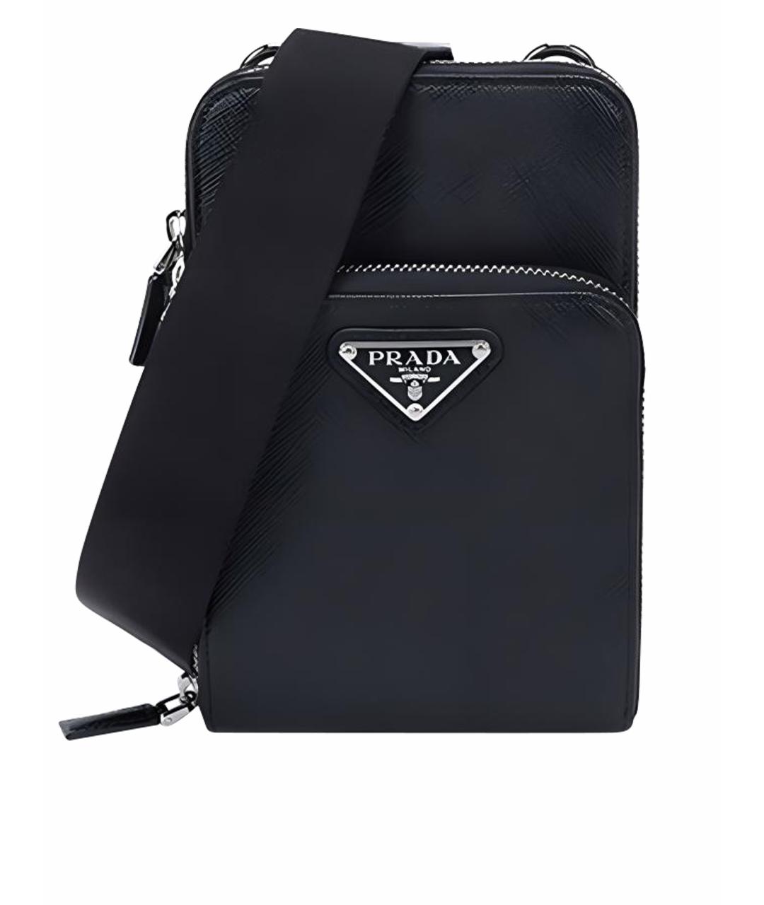PRADA Черная сумка на плечо, фото 1