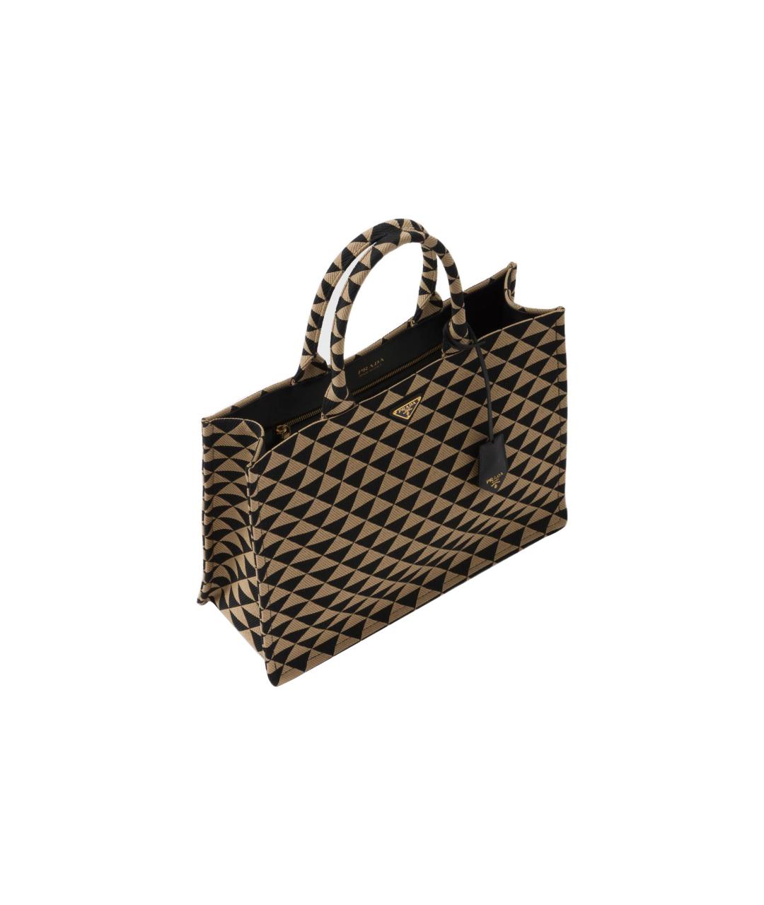 PRADA Коричневая сумка с короткими ручками, фото 2