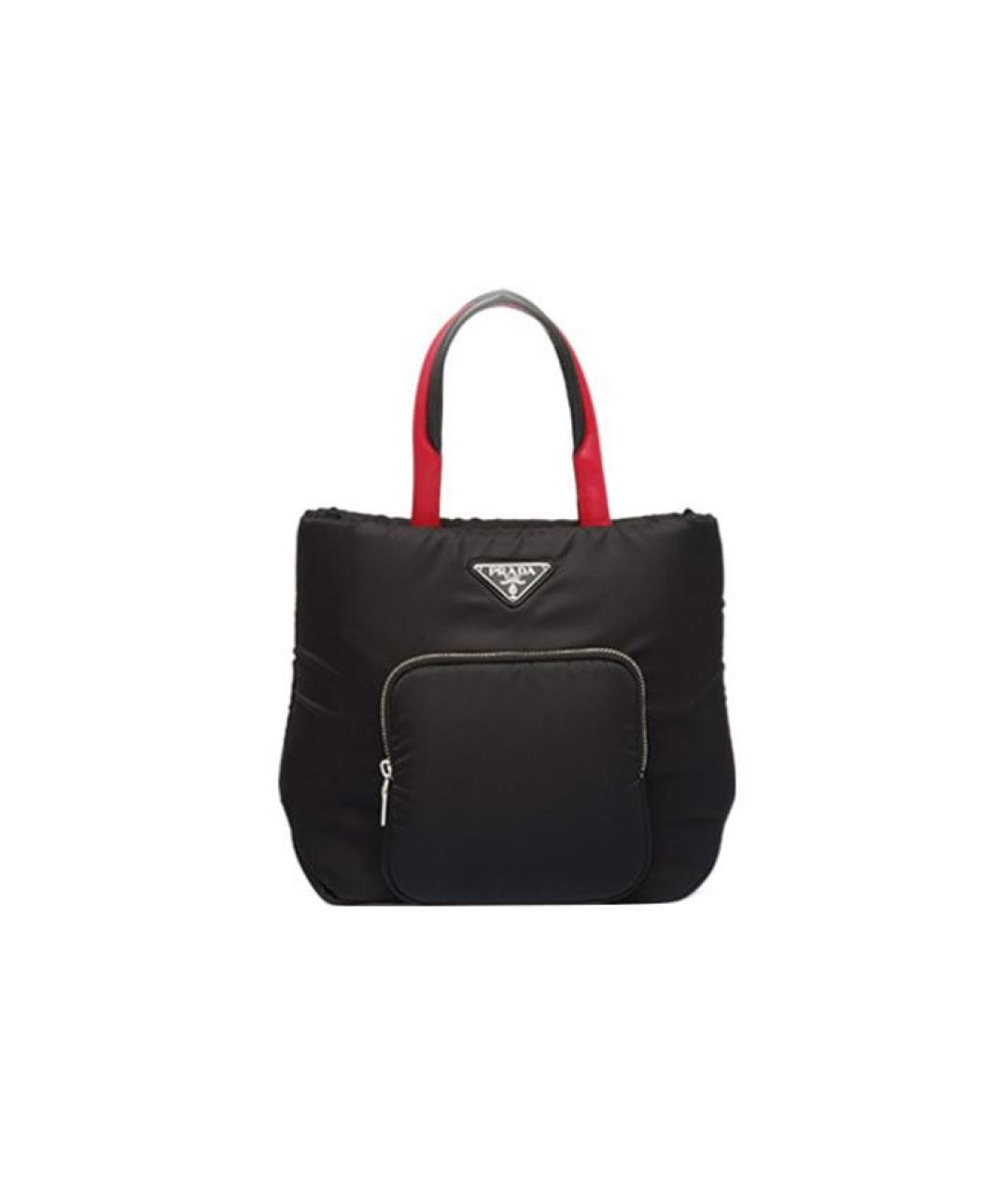 PRADA Черная сумка с короткими ручками, фото 1