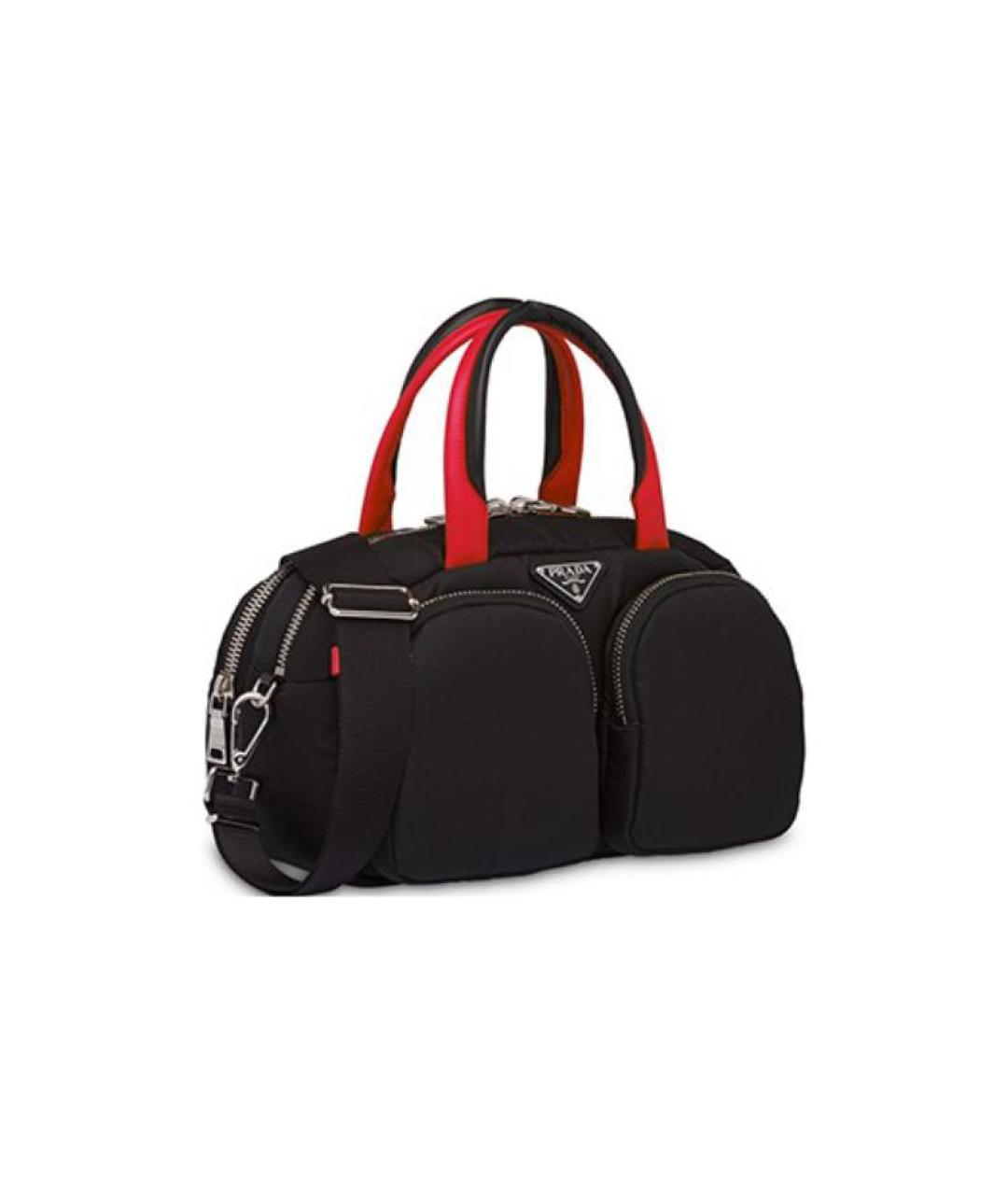 PRADA Черная сумка с короткими ручками, фото 2