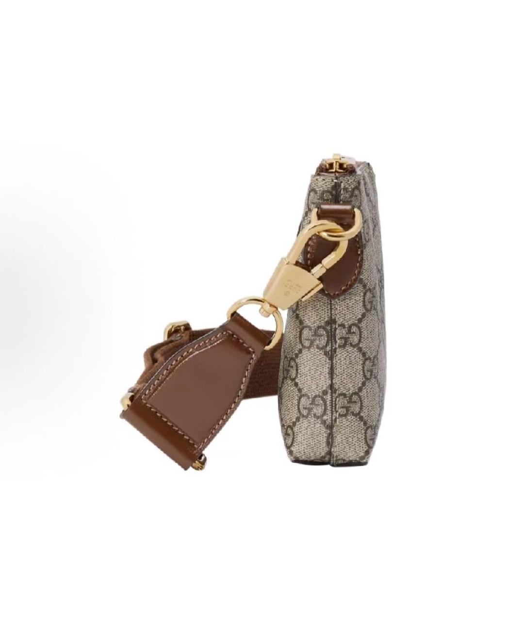 GUCCI Бежевая сумка на плечо, фото 4