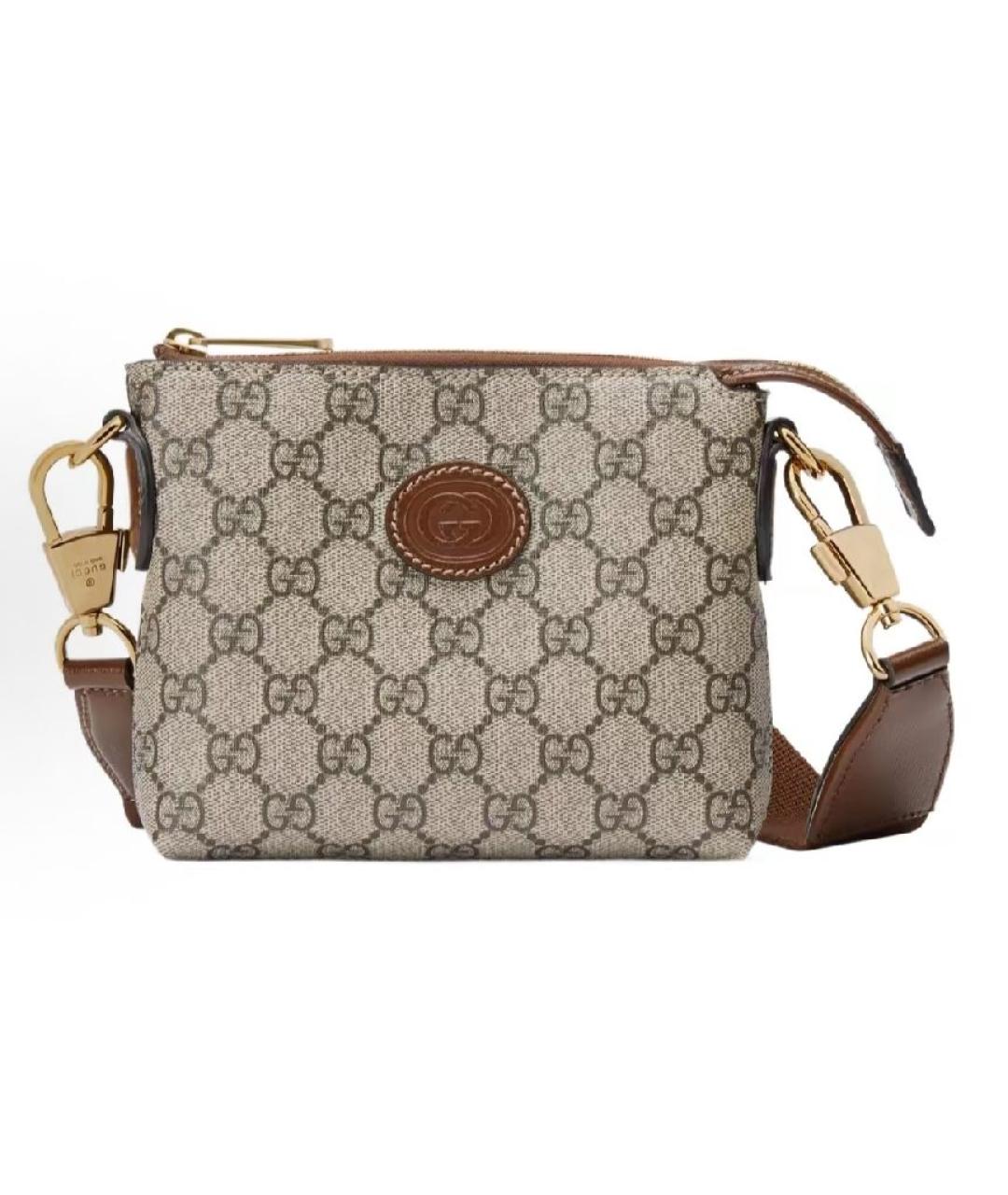 GUCCI Бежевая сумка на плечо, фото 9