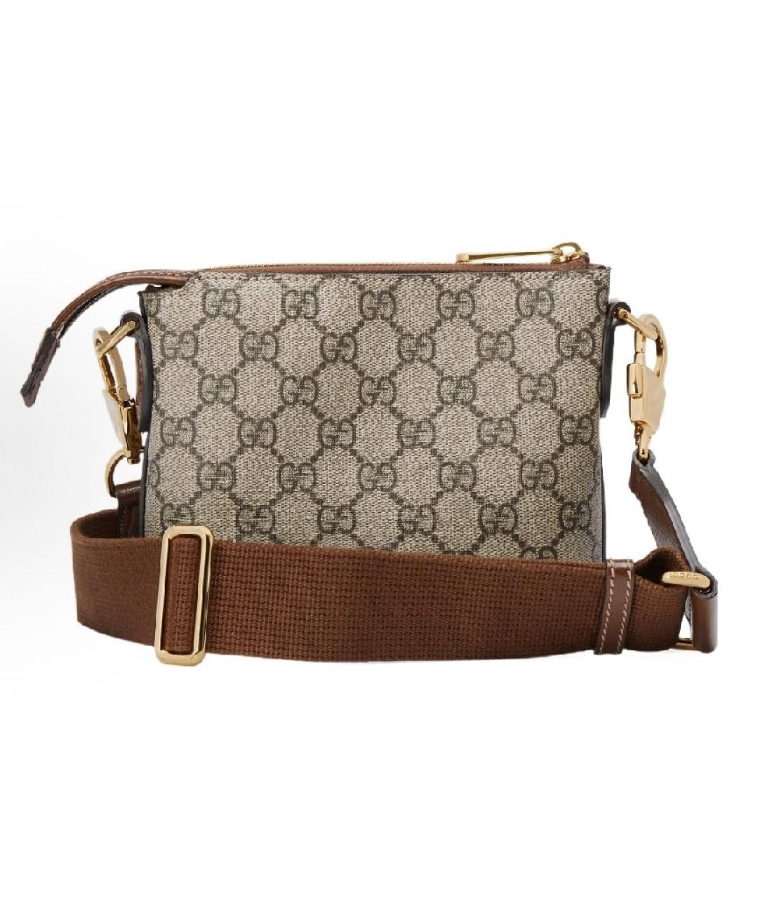 GUCCI Бежевая сумка на плечо, фото 5