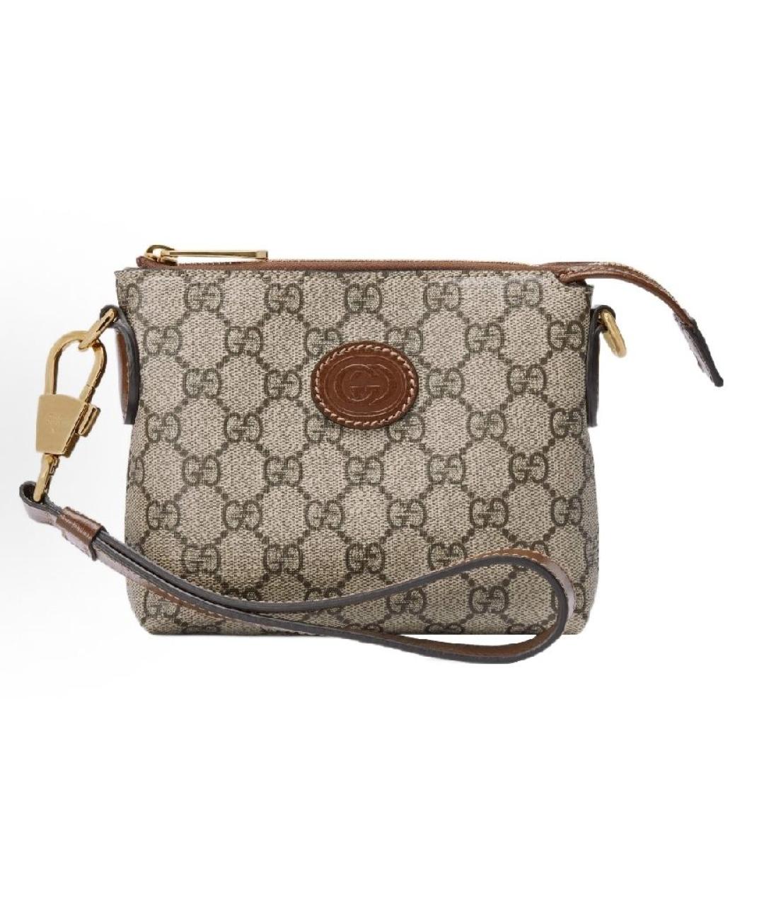 GUCCI Бежевая сумка на плечо, фото 2