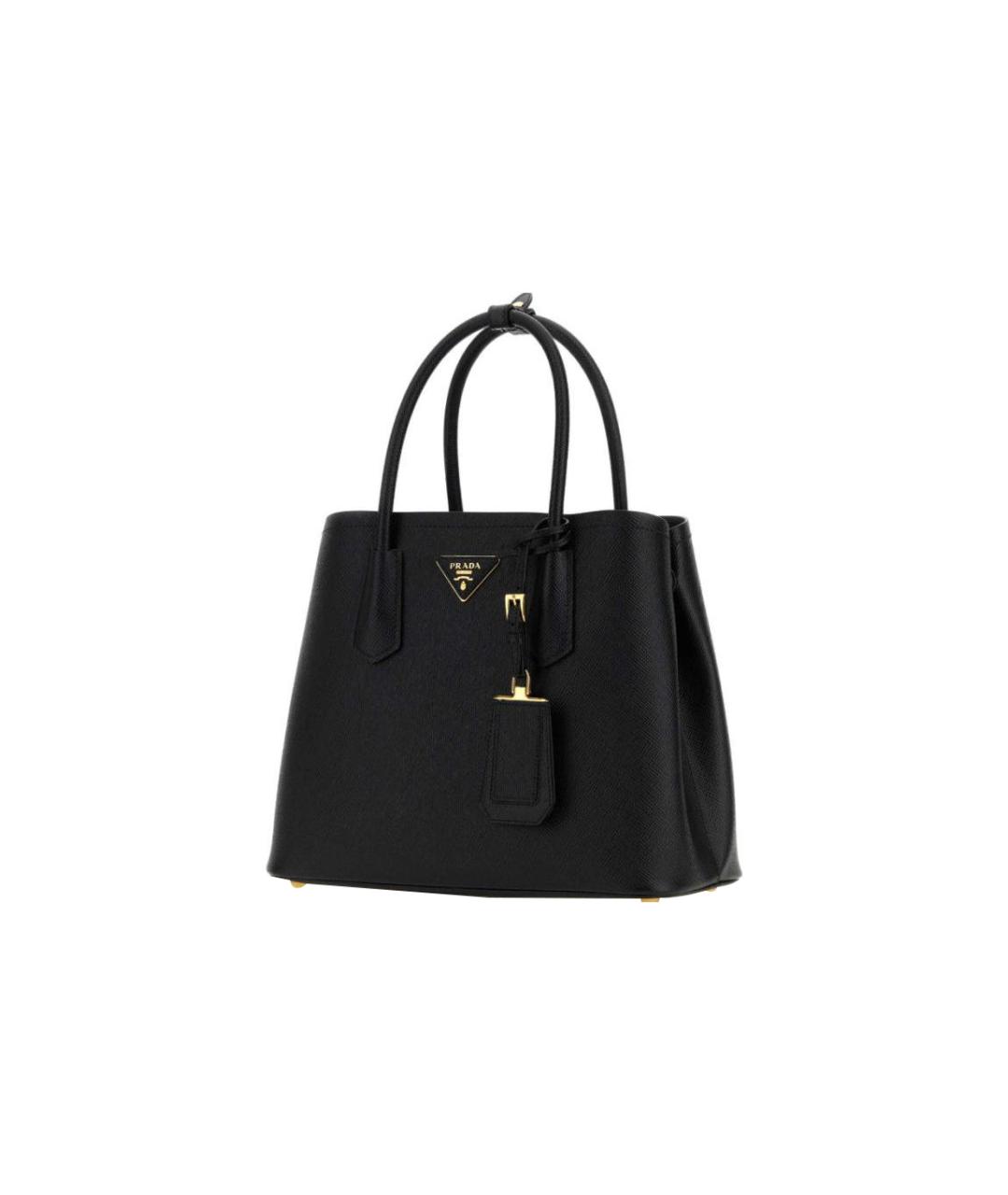 PRADA Черная кожаная сумка через плечо, фото 2