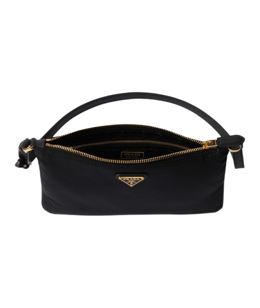 PRADA Черная сумка через плечо, фото 4