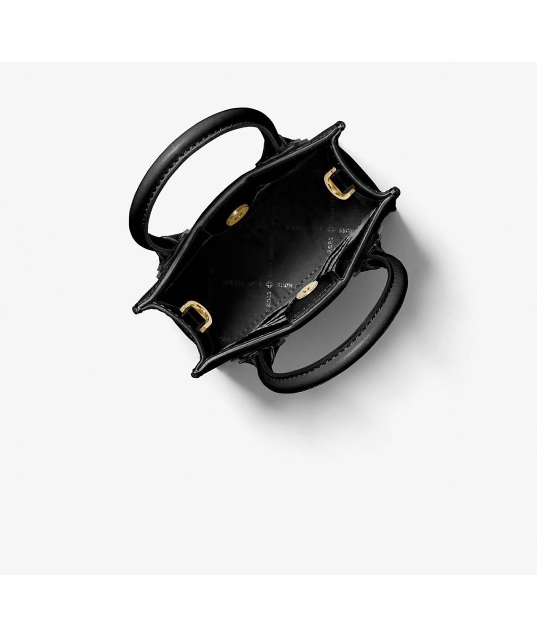 MICHAEL KORS Черная сумка тоут, фото 2