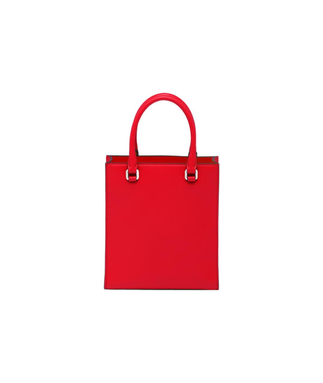 PRADA Красная сумка с короткими ручками, фото 3