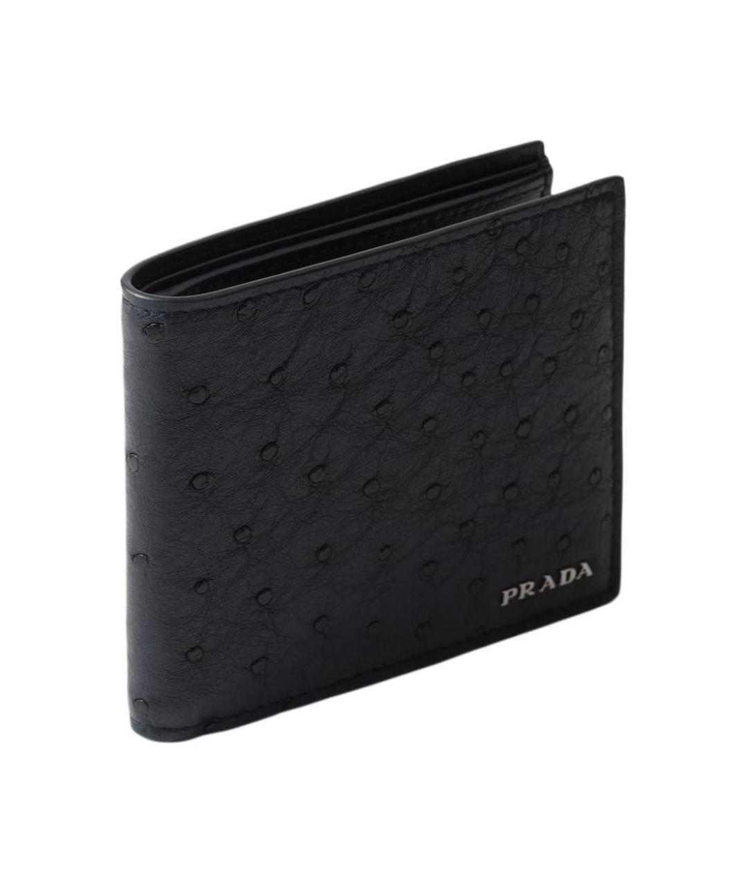 PRADA Черный кошелек, фото 2