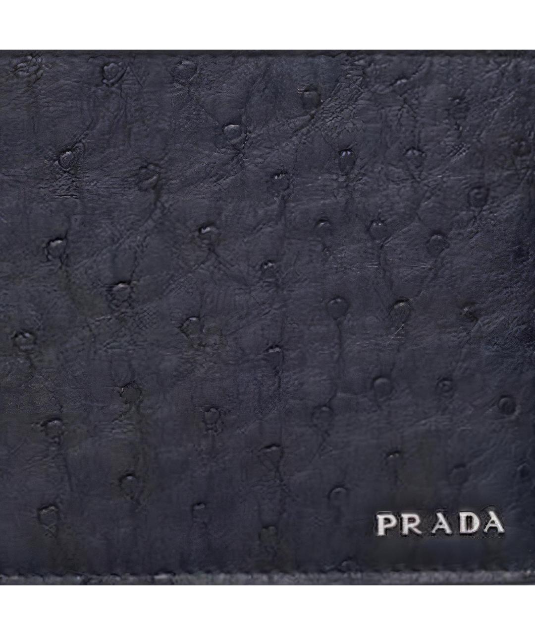 PRADA Черный кошелек, фото 5
