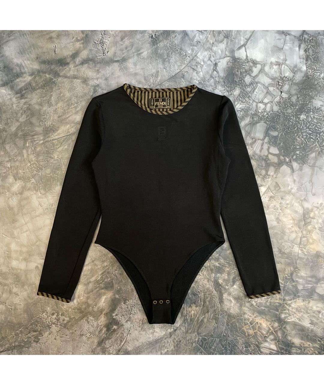 FENDI Черное боди, фото 8