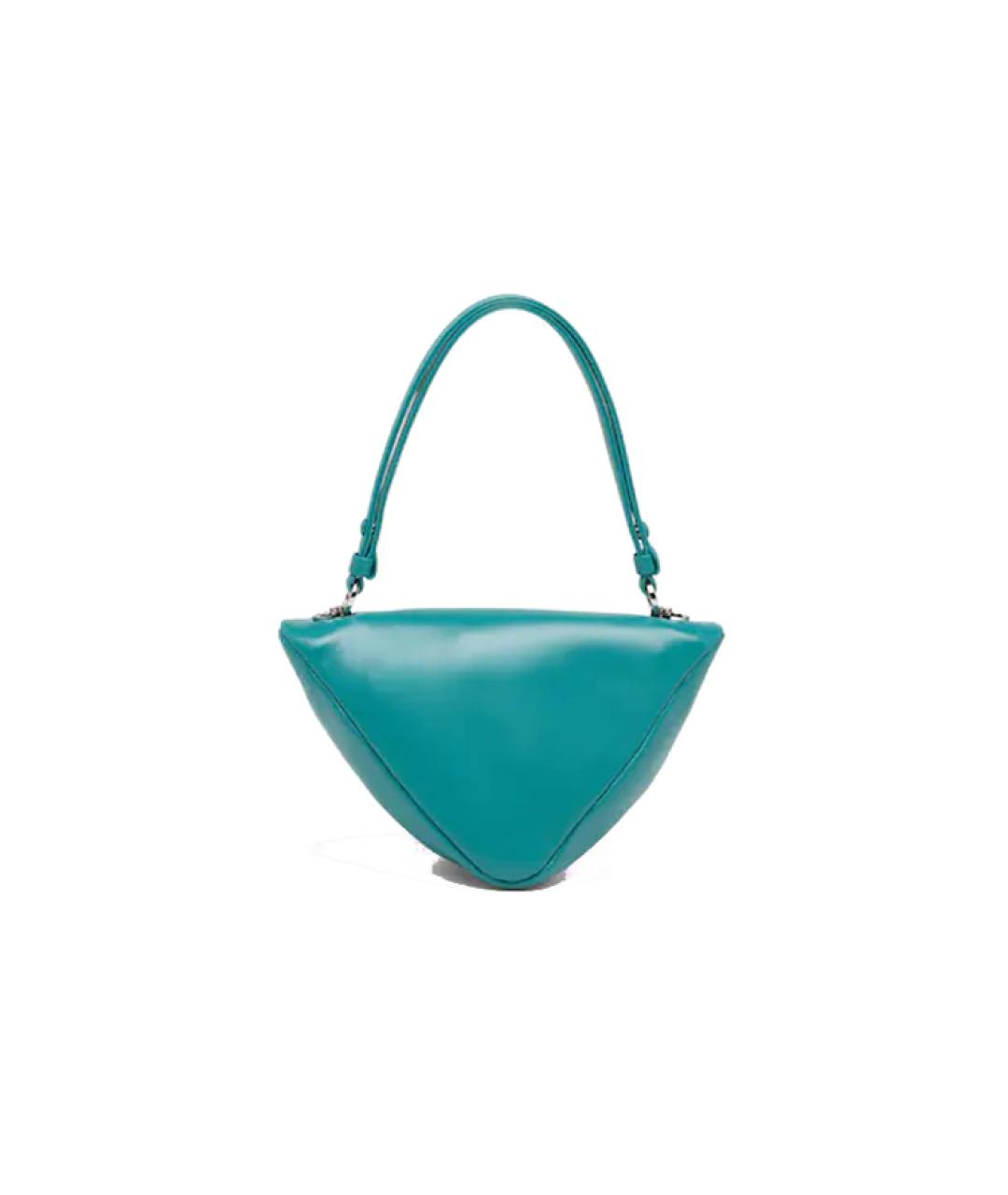 PRADA Бирюзовая сумка с короткими ручками, фото 3