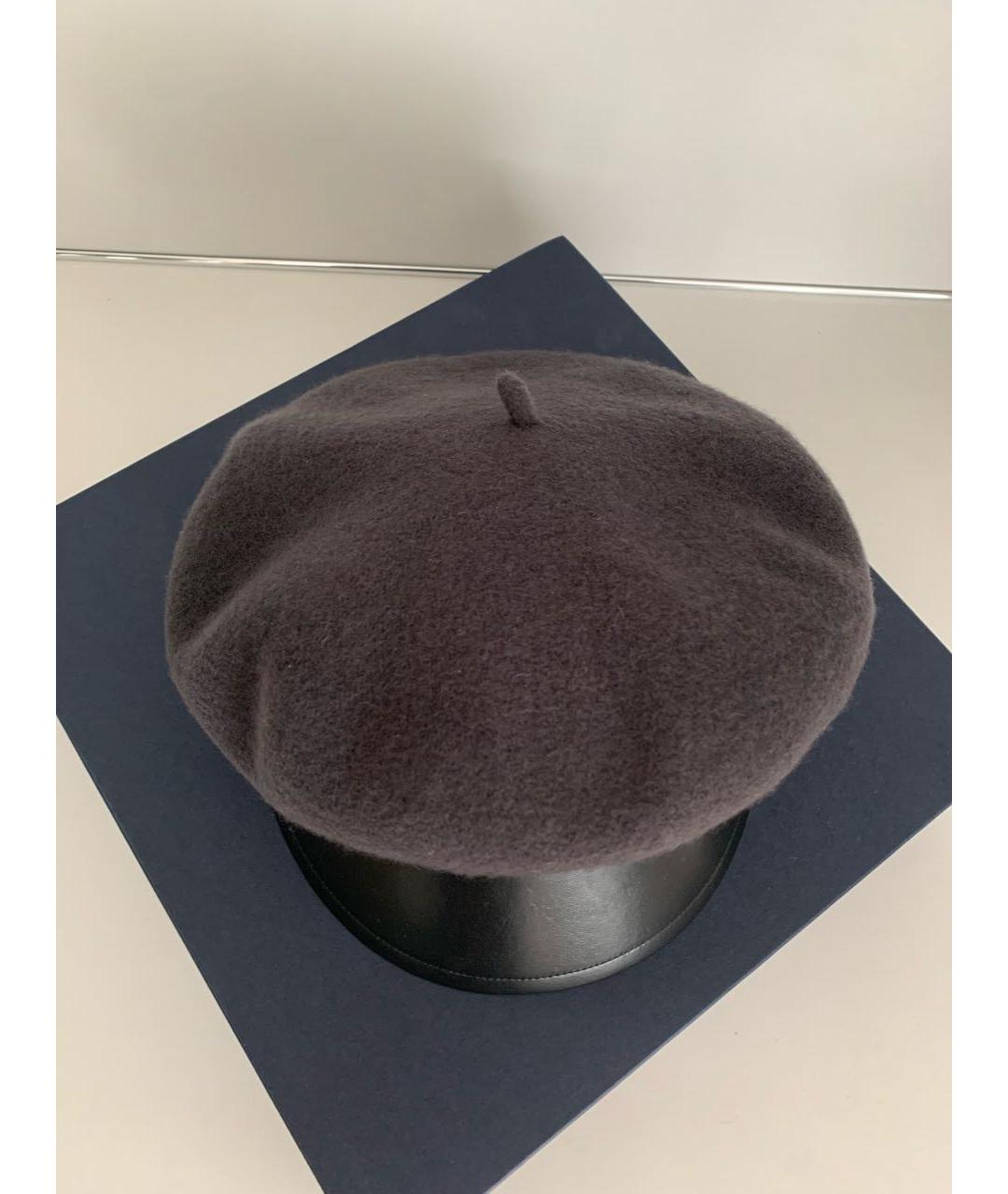 CHRISTIAN DIOR Серая шерстяная кепка, фото 6