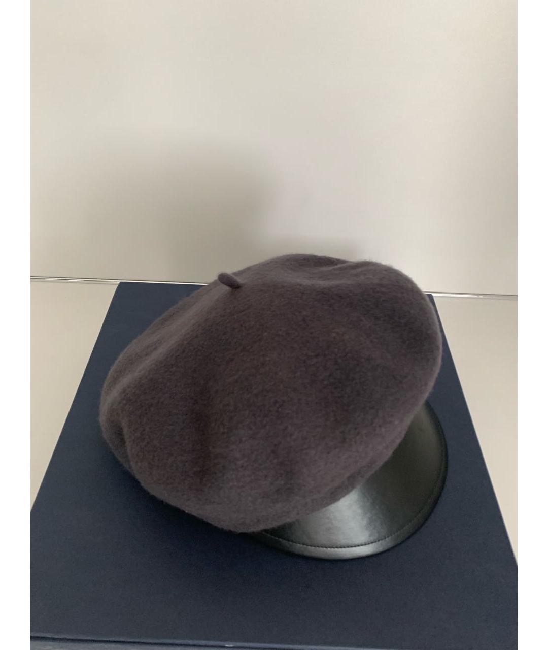 CHRISTIAN DIOR Серая шерстяная кепка, фото 7