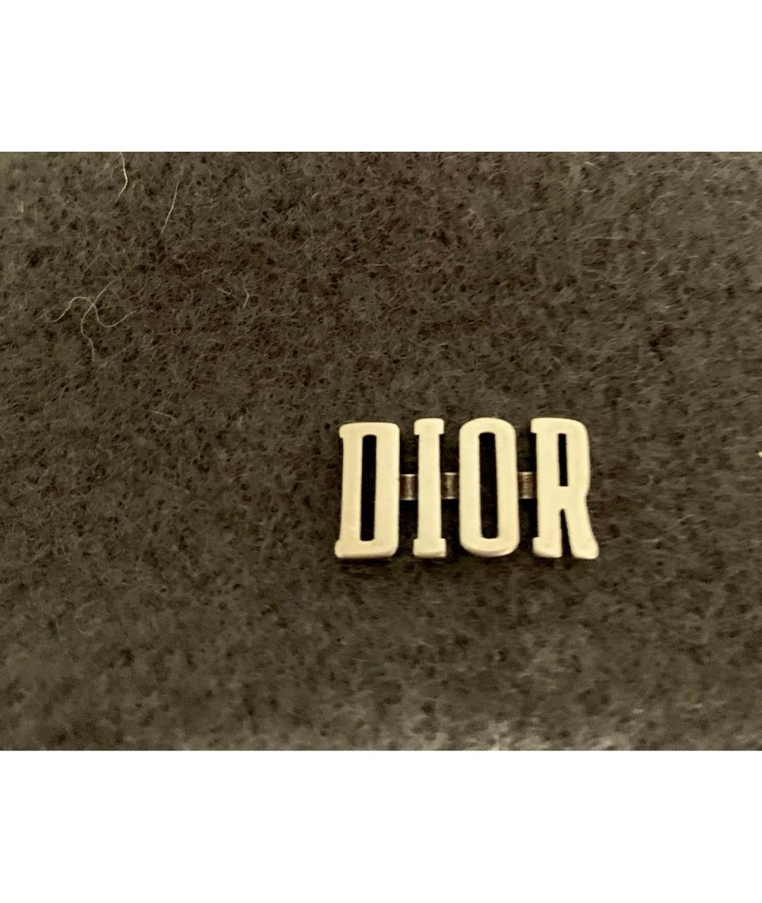 CHRISTIAN DIOR Серая шерстяная кепка, фото 5