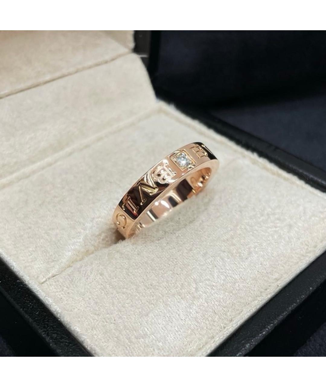 BVLGARI Розовое кольцо из розового золота, фото 3