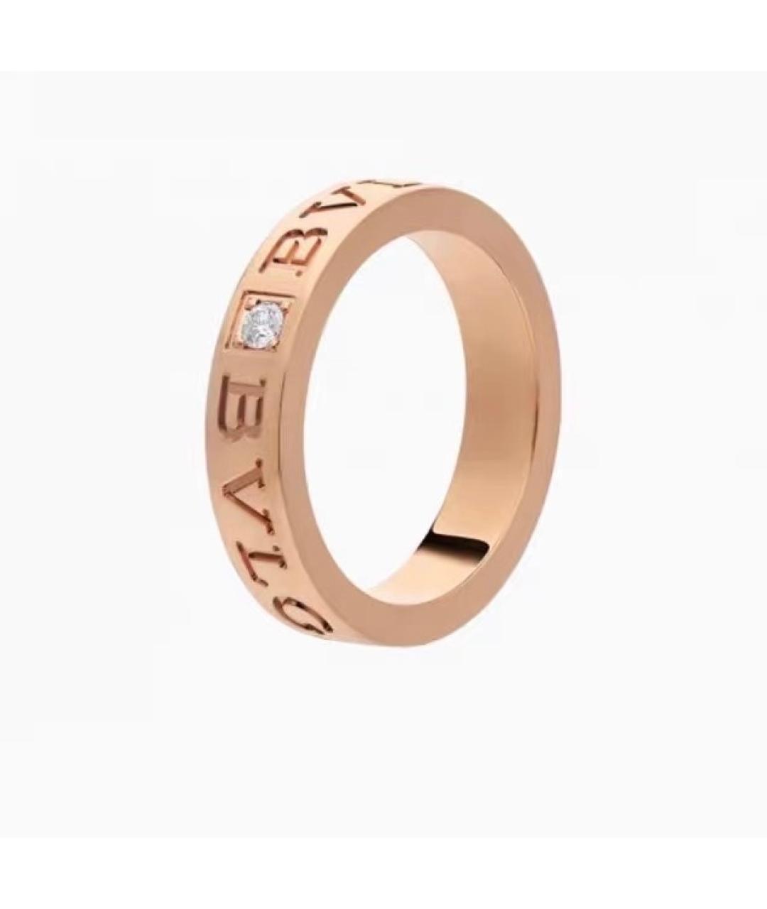 BVLGARI Розовое кольцо из розового золота, фото 6