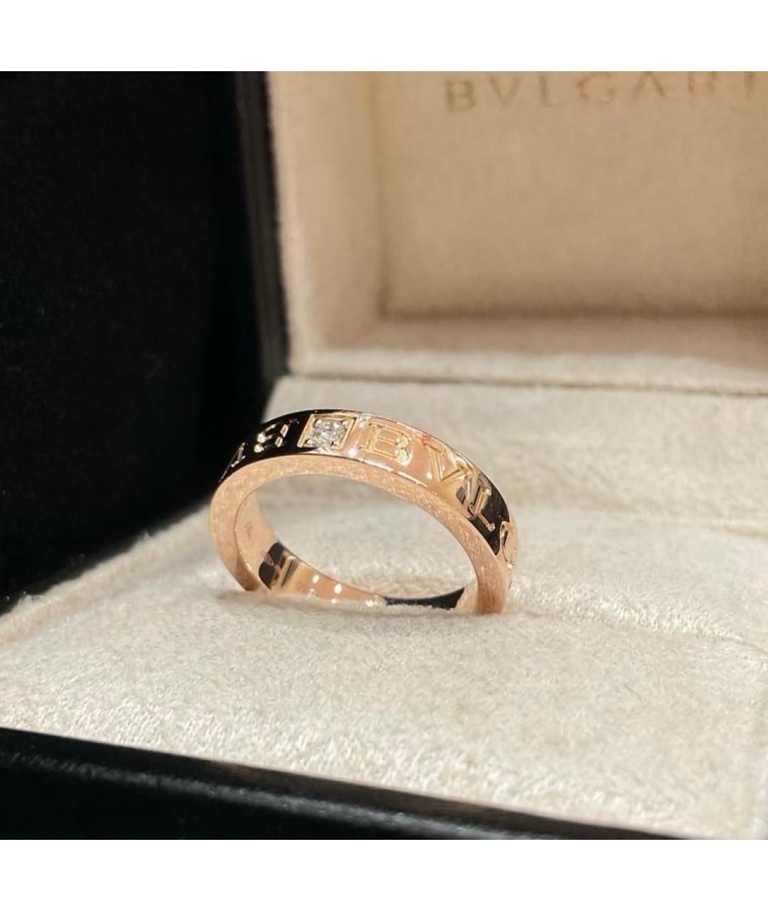 BVLGARI Розовое кольцо из розового золота, фото 5