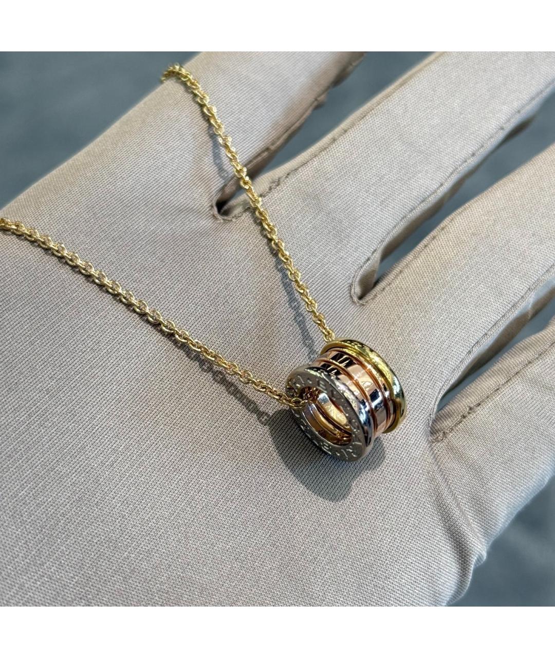 BVLGARI Мульти подвеска из желтого золота, фото 5