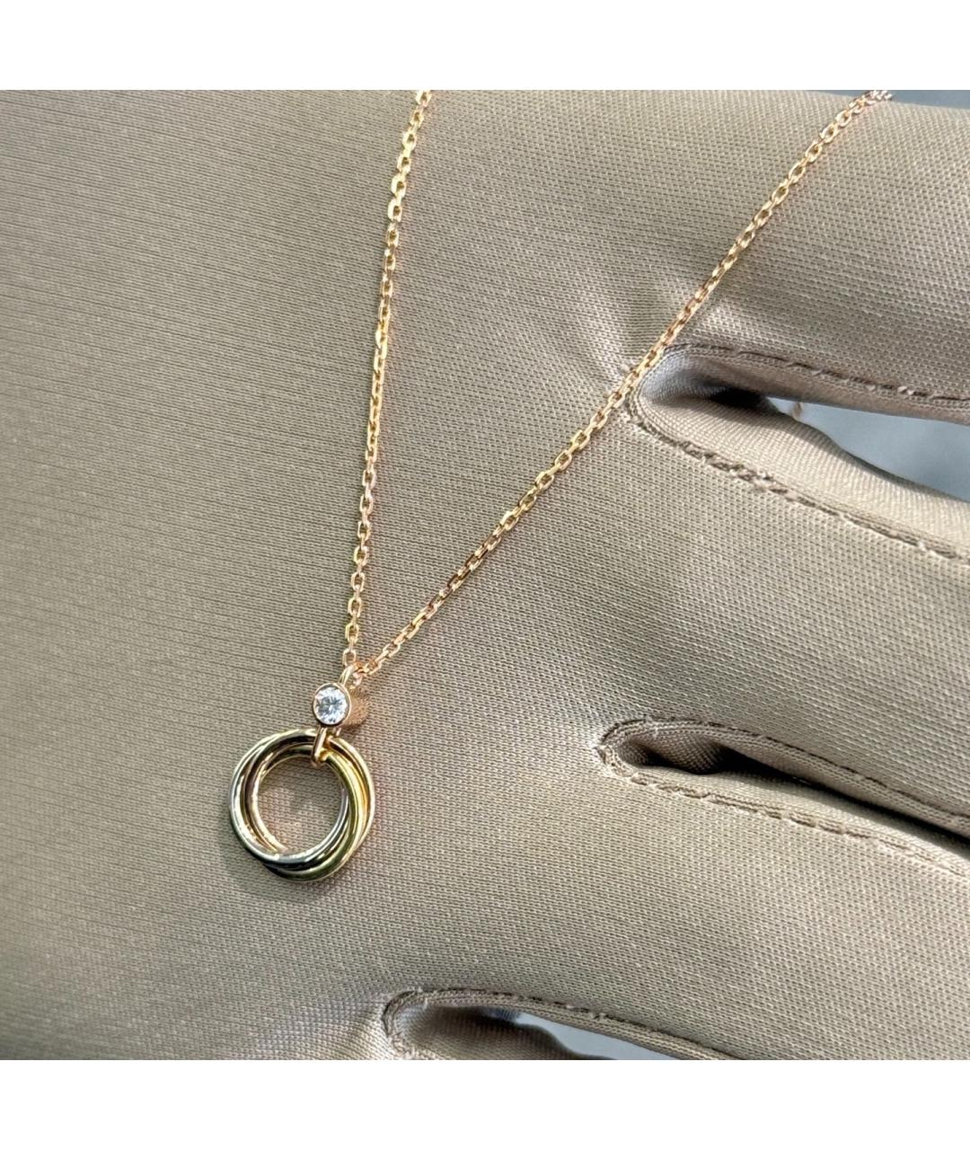 CARTIER Мульти колье из розового золота, фото 5