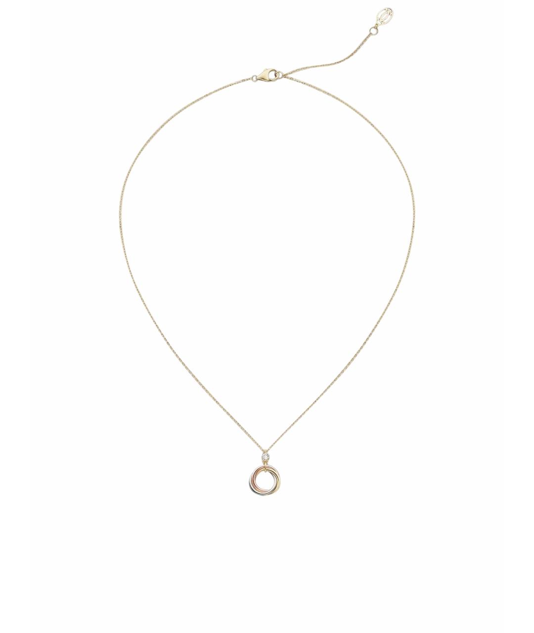 CARTIER Мульти колье из розового золота, фото 1