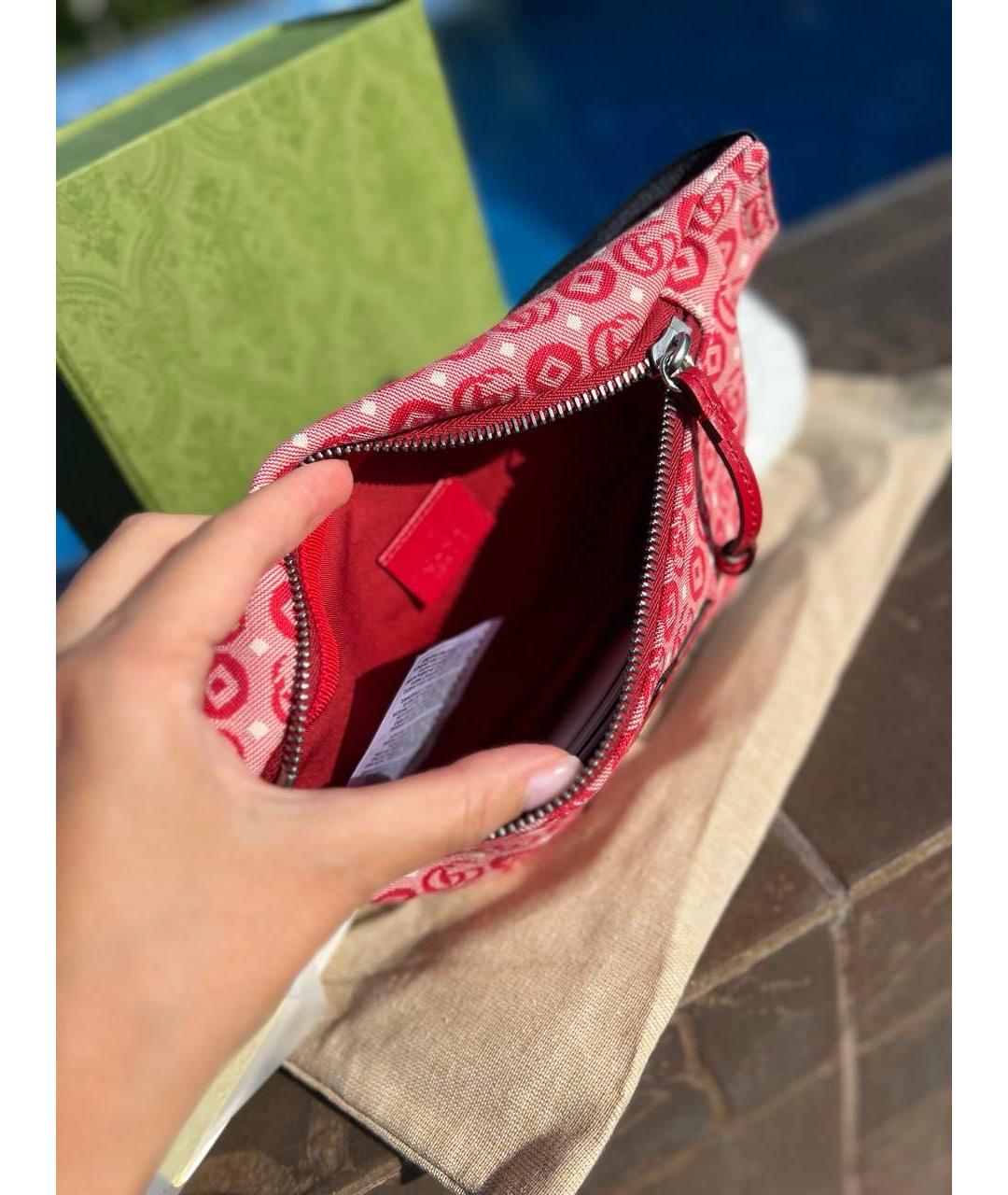 GUCCI Красная сумка, фото 4