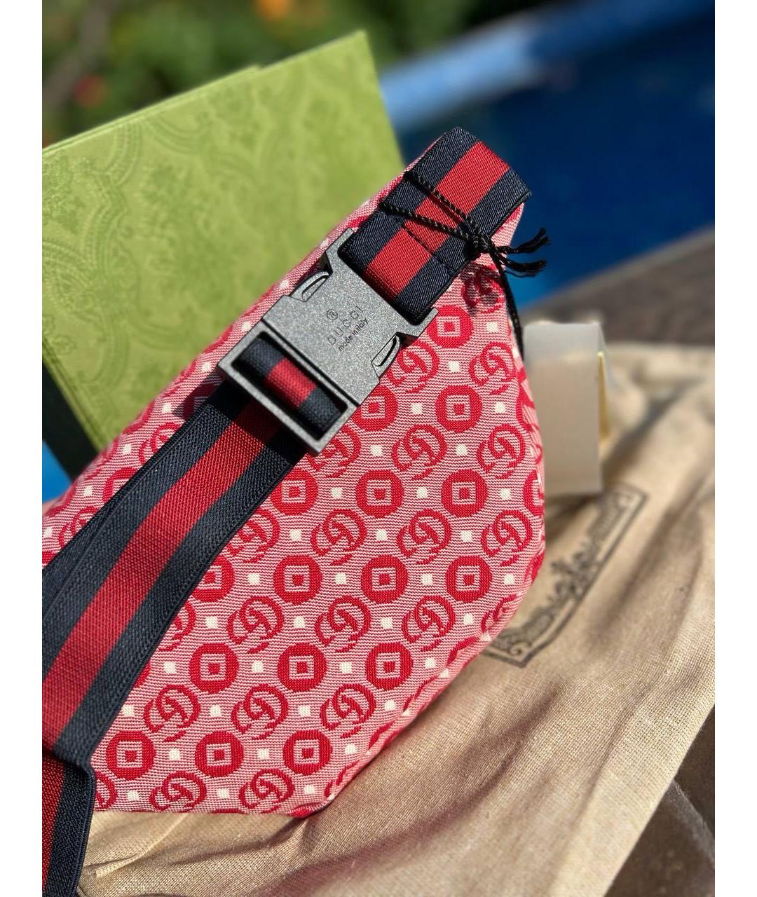 GUCCI Красная сумка, фото 6