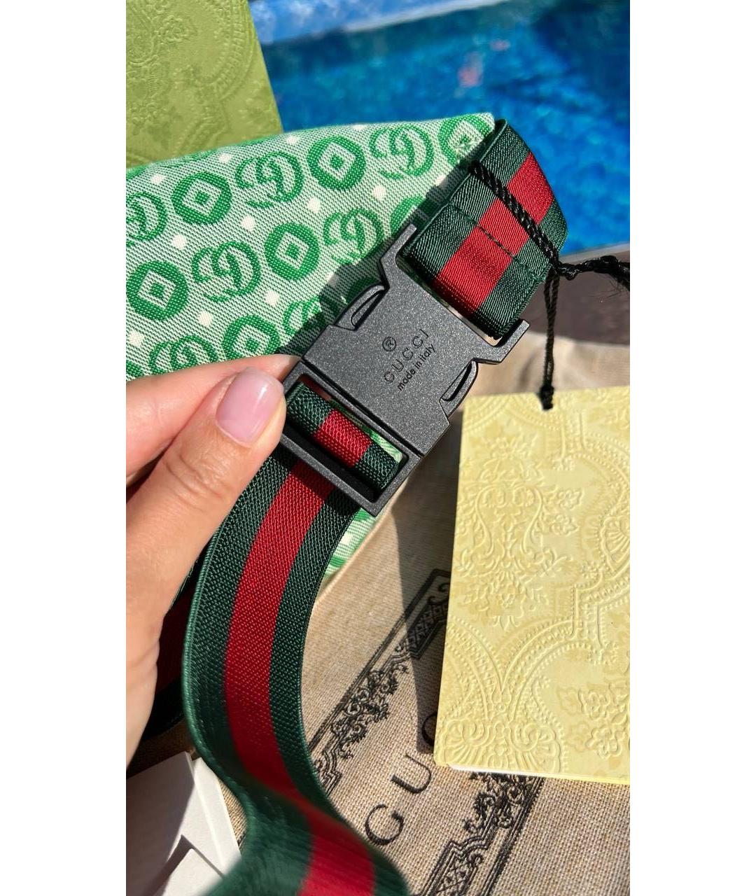 GUCCI Зеленая сумка, фото 4