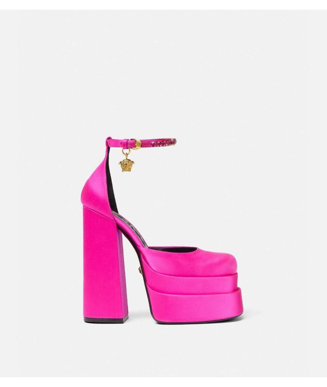 VERSACE Розовые туфли, фото 5