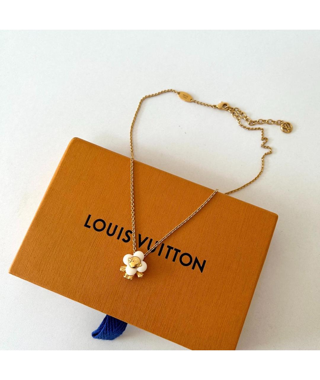 LOUIS VUITTON Золотое колье, фото 4