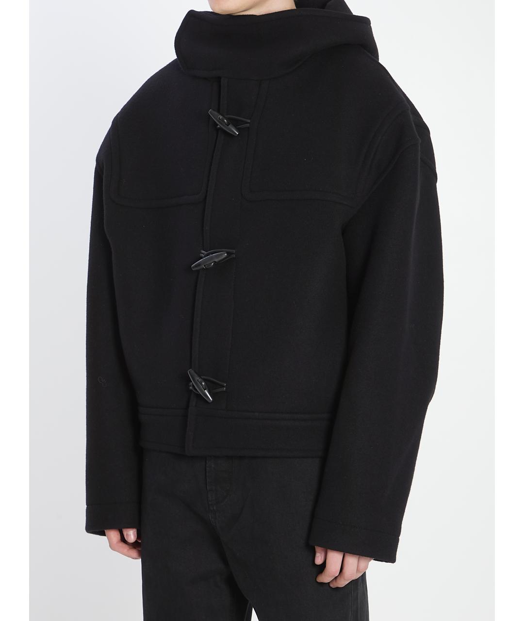 JACQUEMUS Черное пальто, фото 2