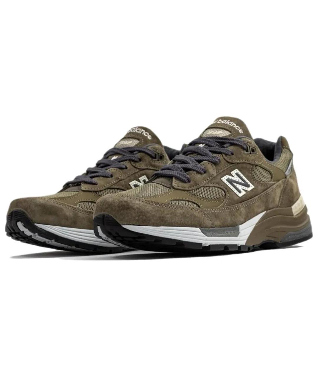 NEW BALANCE Коричневые низкие кроссовки / кеды, фото 2