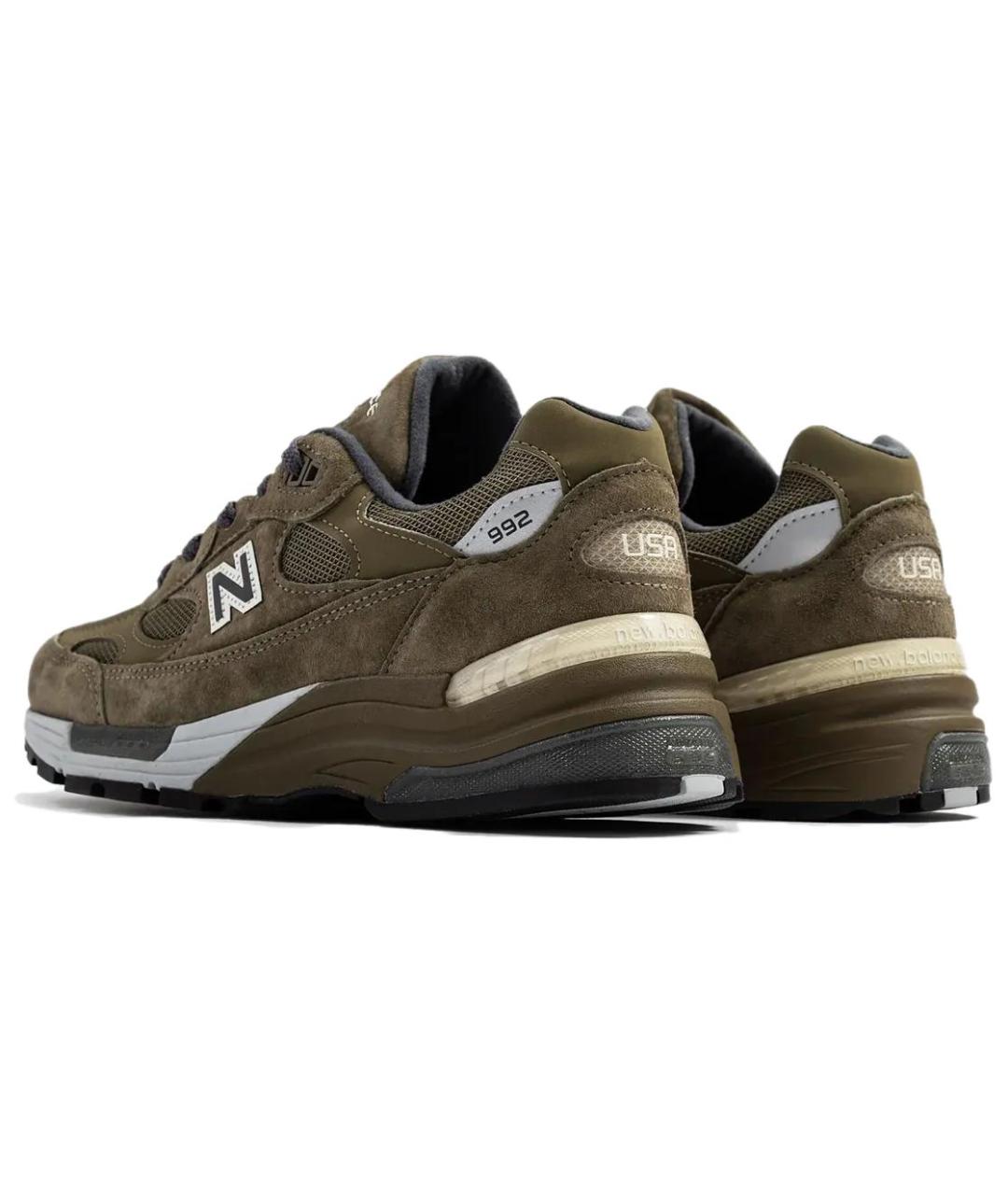 NEW BALANCE Коричневые низкие кроссовки / кеды, фото 3