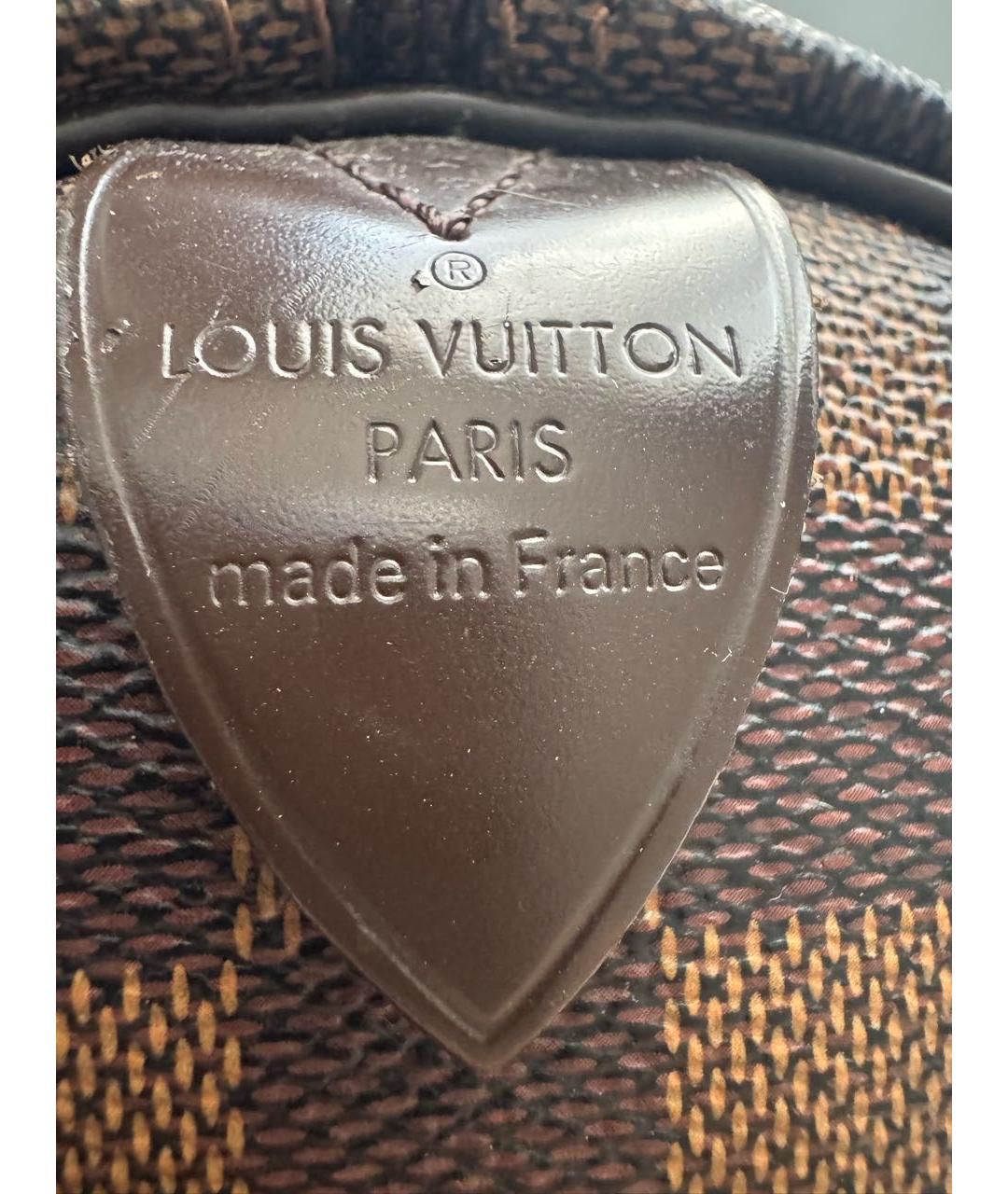 LOUIS VUITTON Коричневая сумка с короткими ручками, фото 2