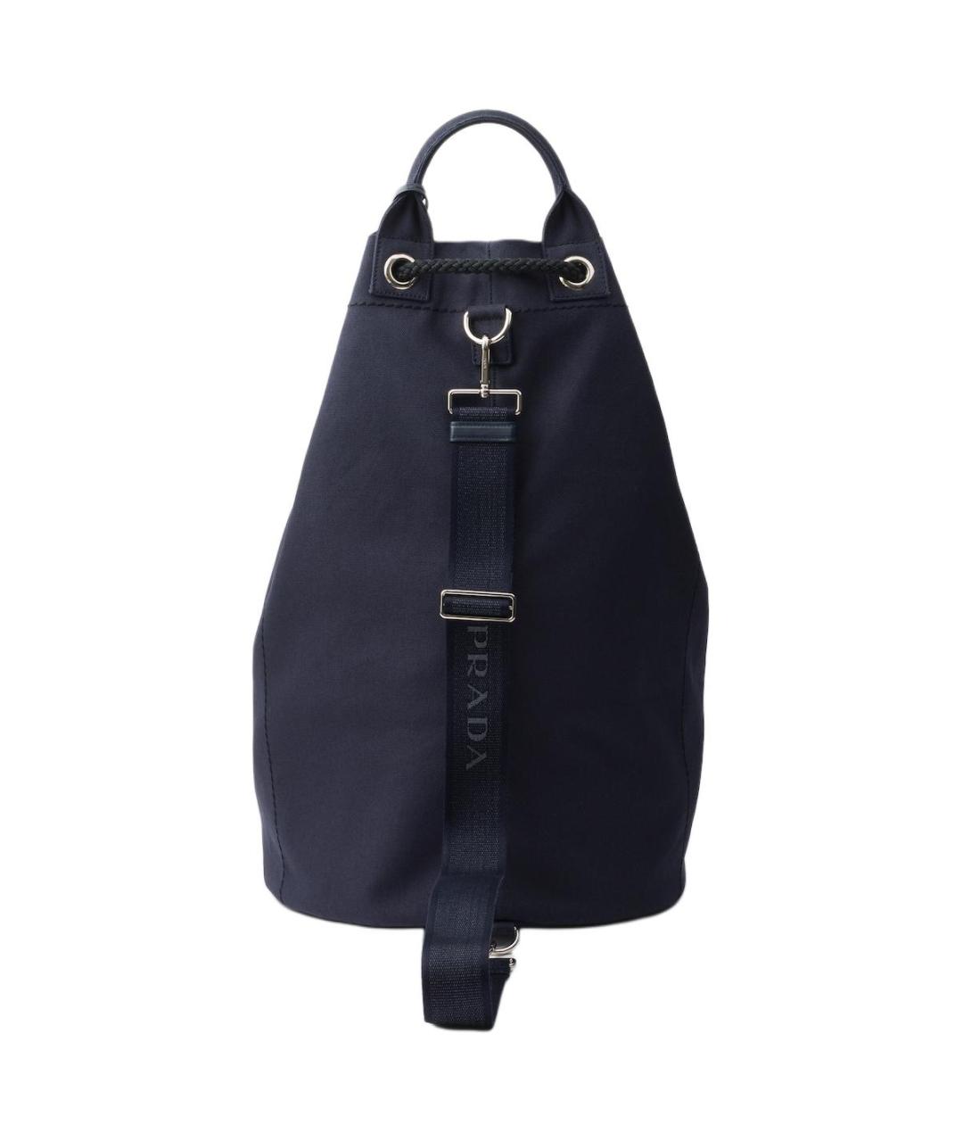 PRADA Темно-синяя сумка на плечо, фото 4