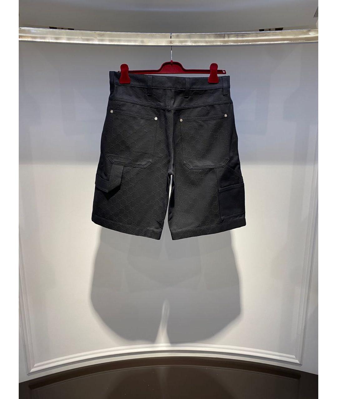 GUCCI Черные шорты, фото 3